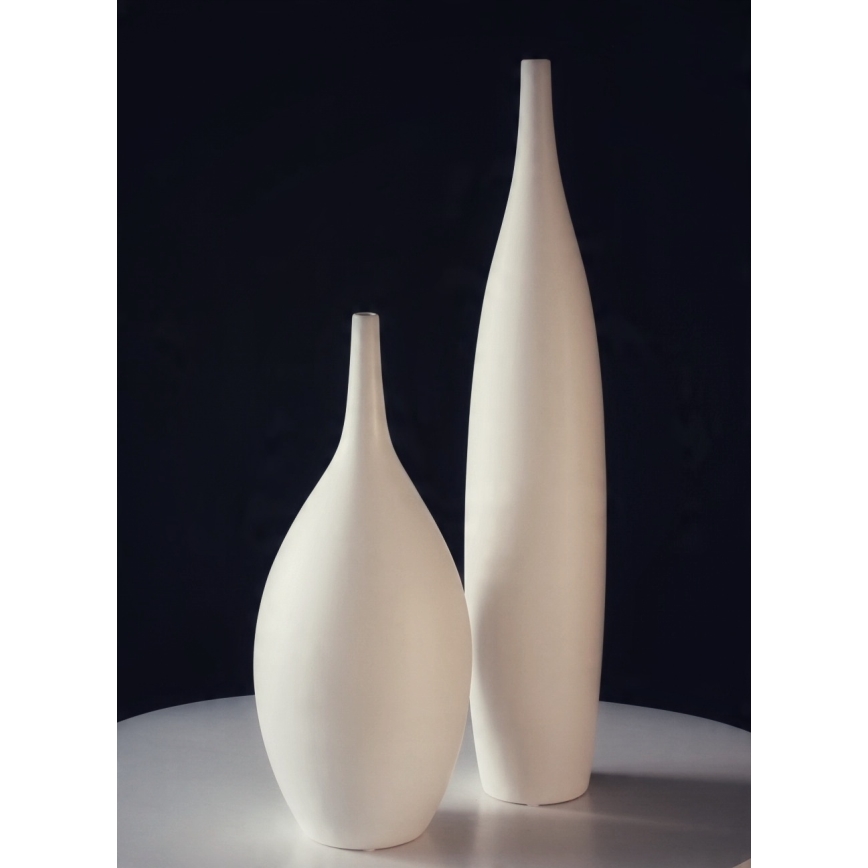 Keramička vaza 47 cm, bela