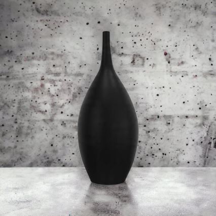 Keramička vaza 47 cm, crna