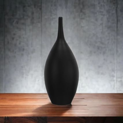 Keramička vaza 47 cm, crna