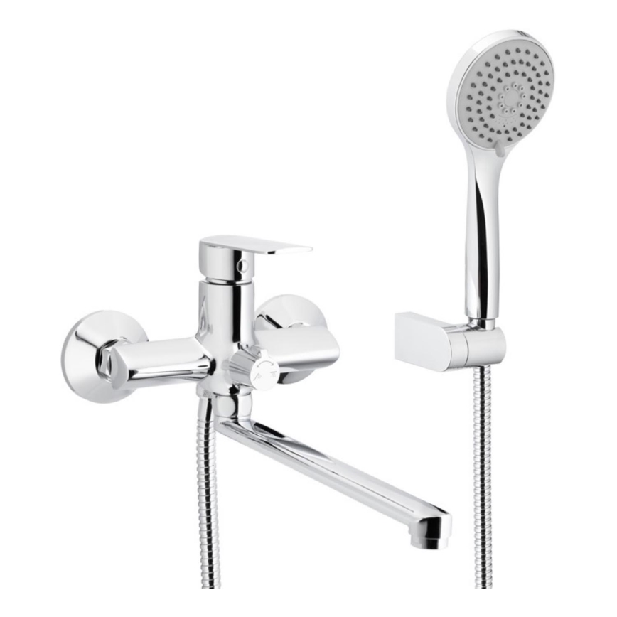 KFA Armatura 4428-715-00 - Set za kadu sa mešalicom AGAT mesing