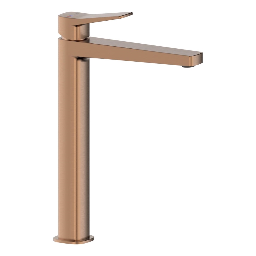 KFA Armatura 4522-712-34 - Baterija za umivaonik + izliv MALAGA 30,3 cm roze zlato