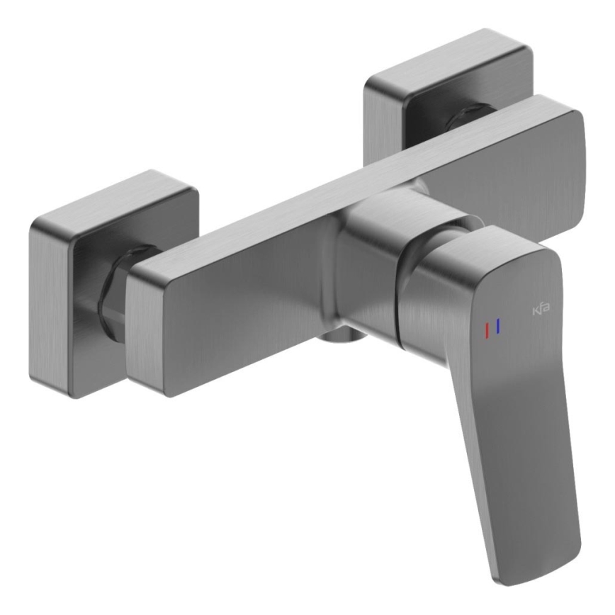 KFA Armatura 4526-010-61 - Tuš baterija MALAGA metalik siva