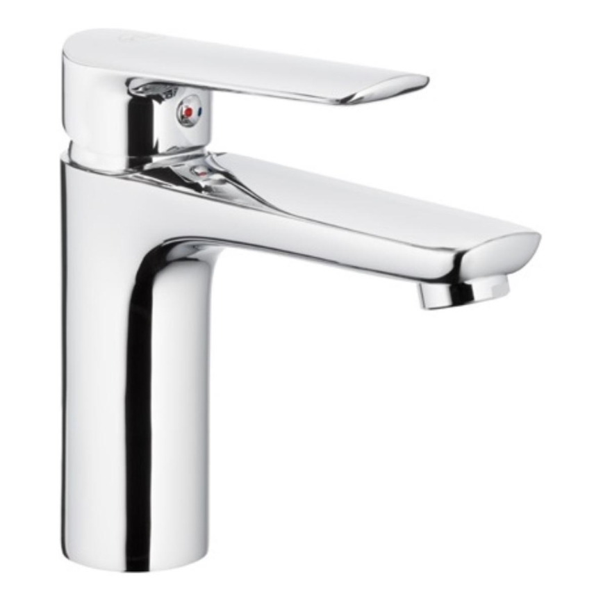 KFA Armatura 5022-815-00 - Slavina za lavabo + gornji deo sifona sa prelivom TANZANIT 15,4 cm mesing