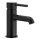 KFA Armatura 5032-815-81 - Slavina za lavabo + gornji deo sifona sa prelivom MOZA 15,2 cm matirana crno