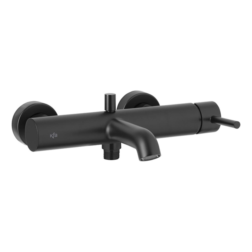 KFA Armatura 5034-020-81 - Baterija za kadu MOZA, mat crna