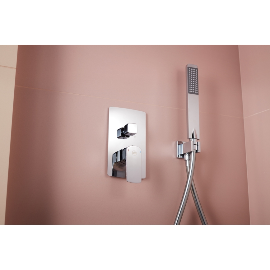 KFA Armatura 5539-511-00 - Set za tuširanje sa mešalicom za malter MOKAIT mesing