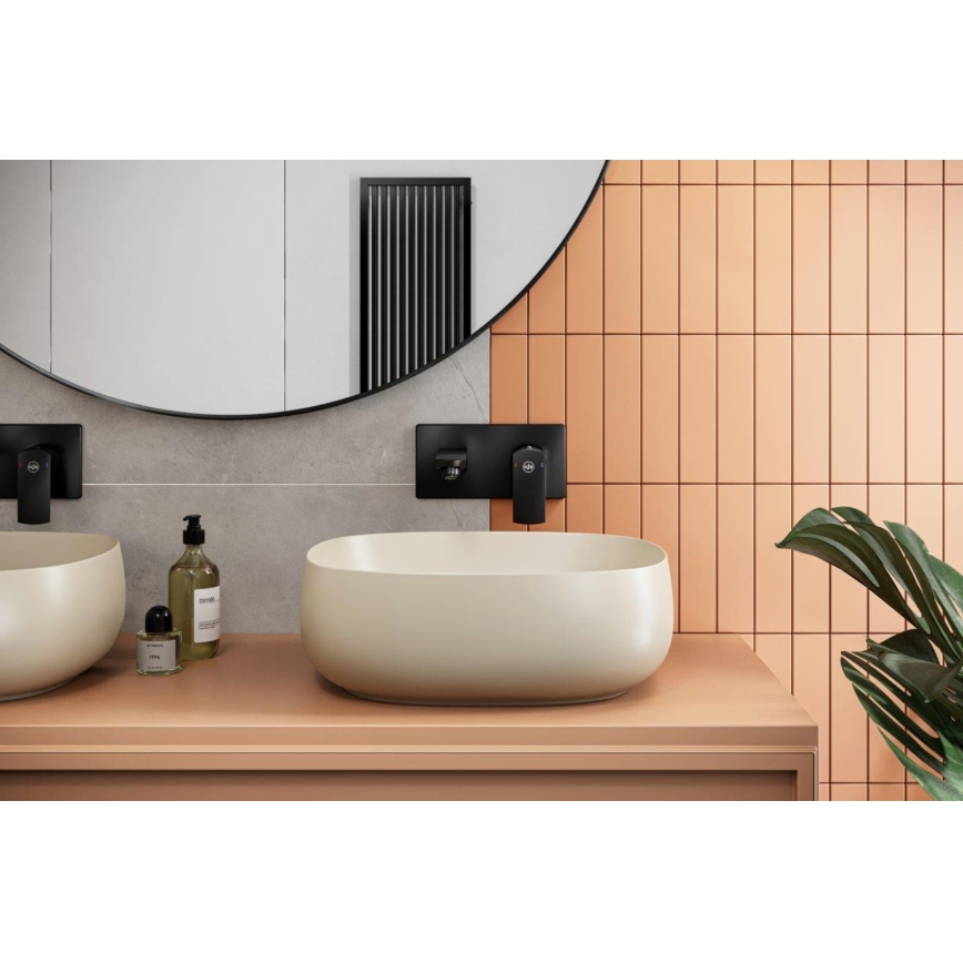 KFA Armatura 5539-810-81 - Slavina za lavabo za skrivenu instalaciju MOKAIT mesing/matirana crno