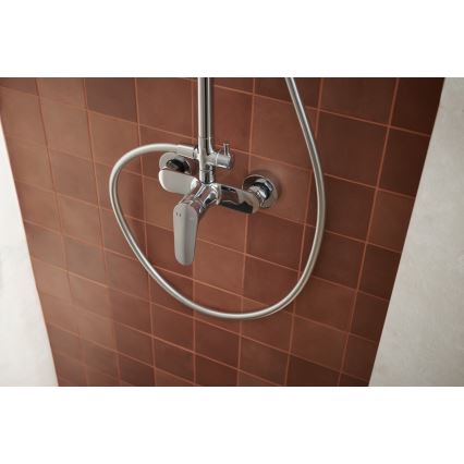 KFA Armatura 5556-910-00 - Set za tuširanje sa mešalicom OTAVA mesing
