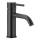 KFA Armatura 5822-815-81 - Slavina za lavabo + gornji deo sifona NEDA 16,5 cm mesing/matirana crno