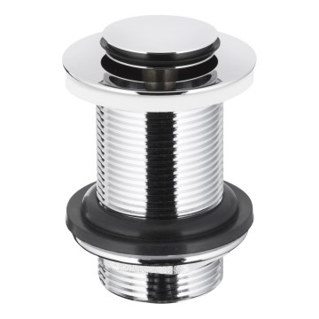 KFA Armatura 660-353-00 - Odliv za umivaonik bez prigušiva CLICK-CLACK fi 6,2 cm sjajni hrom