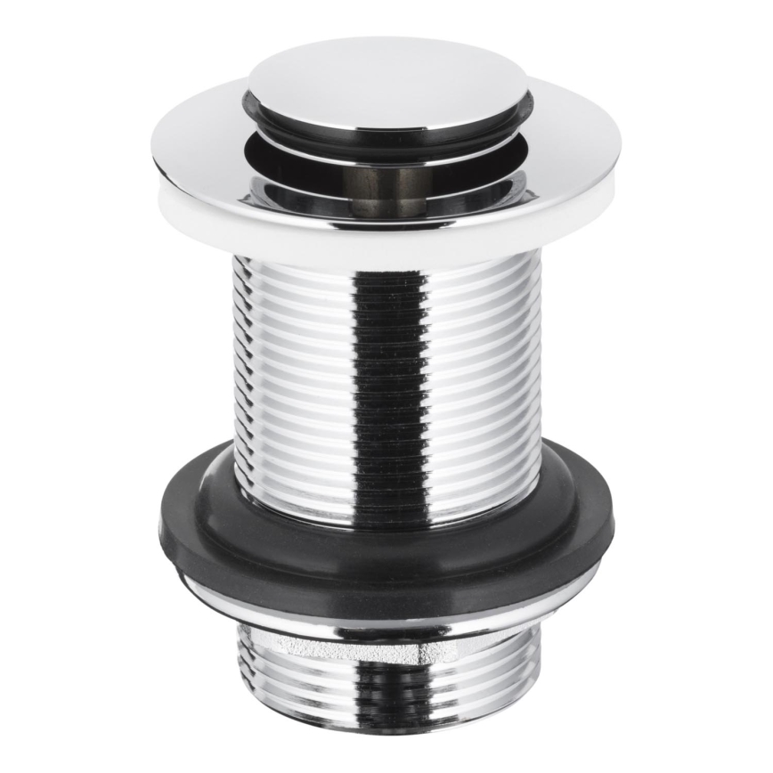 KFA Armatura 660-353-00 - Odliv za umivaonik bez prigušiva CLICK-CLACK fi 6,2 cm sjajni hrom