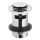 KFA Armatura 660-354-00 - Otpad iz slivnika sa preljevom CLICK-CLACK pr. 6,2 cm sjajni krom