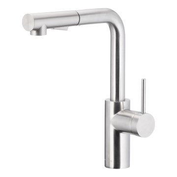 KFA Armatura 6623-110-22 - Kuhinjska slavina sa izvlačnim tušem DUERO BASIC inox