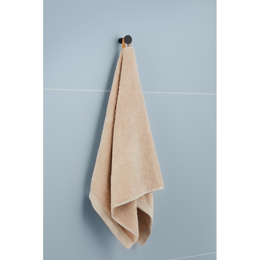 KFA Armatura 864-020-81 - Zidna kuka TOWEL nerđajući čelik/matirana crno