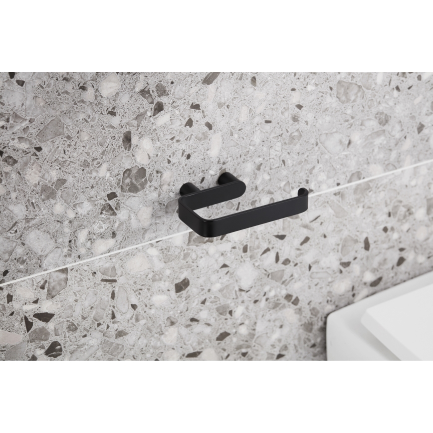 KFA Armatura 864-022-81 - Držač toalet papira, od nerđajućeg čelika / mat crna