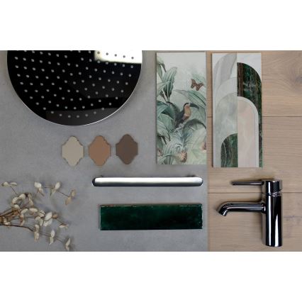 KFA Armatura 864-025-00 - Zidni držač za peškire 24 cm sjajni hrom