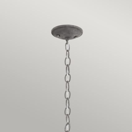 Kichler - Spoljašnji luster na lancu BRIDGE POINT 1xE27/60W/230V IP44