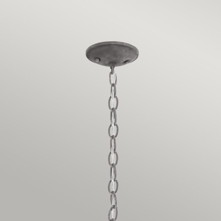 Kichler - Spoljašnji luster na lancu BRIDGE POINT 1xE27/60W/230V IP44