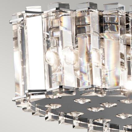Kichler - LED kupatilski luster na sajli CRYSTAL SKYE 12xG9/3W/230V IP44
