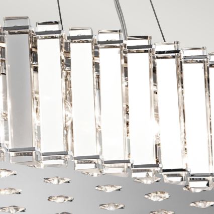 Kichler - LED kupatilski luster na sajli CRYSTAL SKYE 12xG9/3W/230V IP44