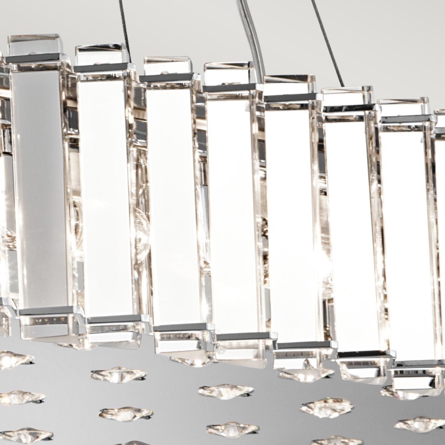 Kichler - LED kupatilski luster na sajli CRYSTAL SKYE 12xG9/3W/230V IP44