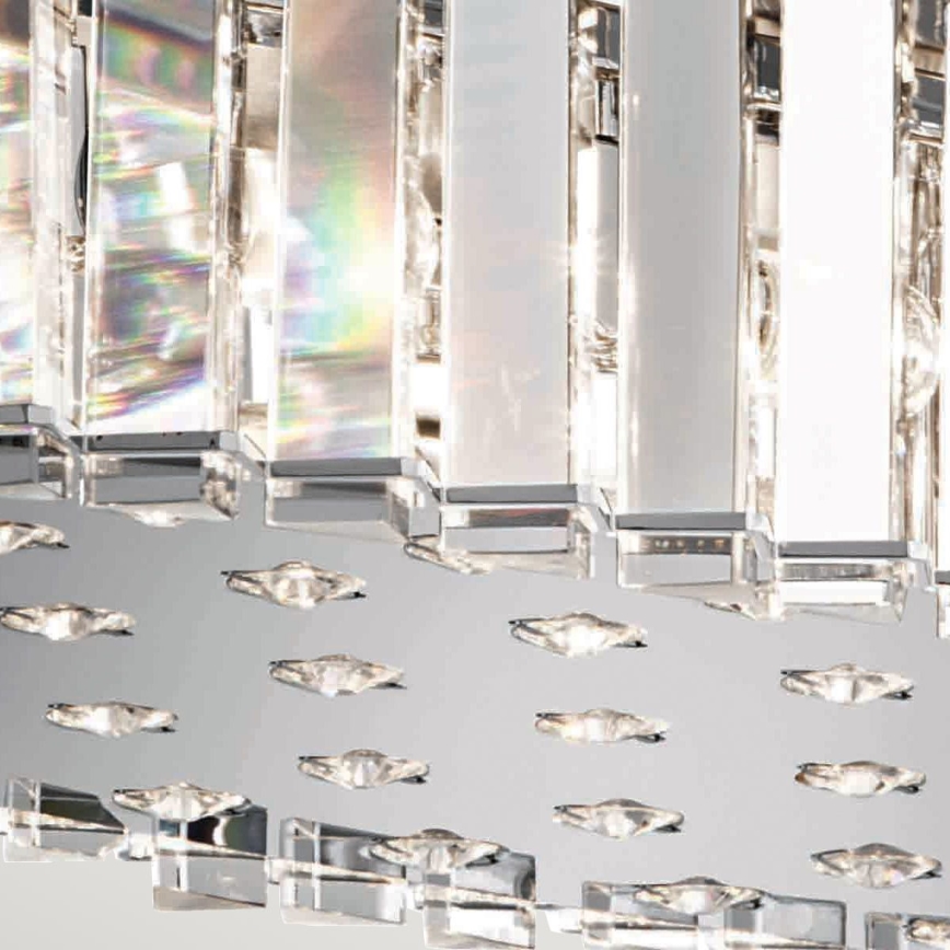 Kichler - LED kupatilski luster na sajli CRYSTAL SKYE 12xG9/3W/230V IP44