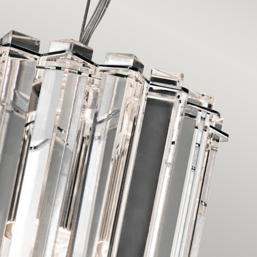 Kichler - LED Luster na sajli za kupatilo CRYSTAL SKYE 2xG9/3W/230V IP44