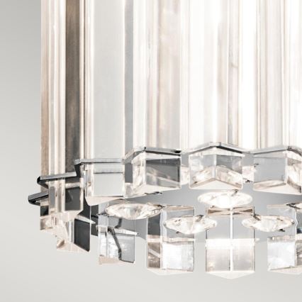 Kichler - LED Luster na sajli za kupatilo CRYSTAL SKYE 2xG9/3W/230V IP44