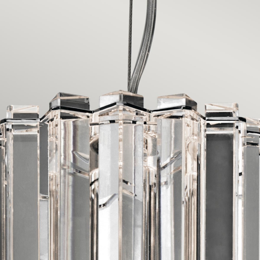 Kichler - LED Luster na sajli za kupatilo CRYSTAL SKYE 2xG9/3W/230V IP44