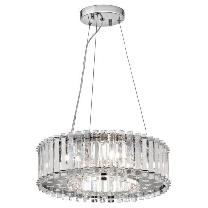 Kichler - LED Luster na sajli za kupatilo CRYSTAL SKYE 6xG9/3W/230V IP44