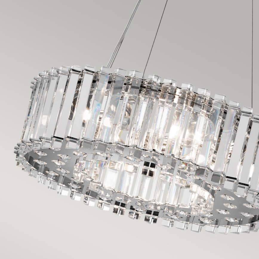 Kichler - LED Luster na sajli za kupatilo CRYSTAL SKYE 6xG9/3W/230V IP44