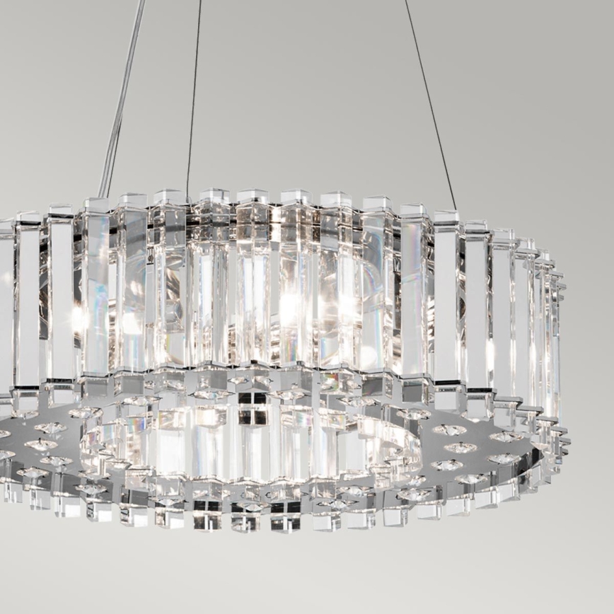 Kichler - LED Luster na sajli za kupatilo CRYSTAL SKYE 6xG9/3W/230V IP44