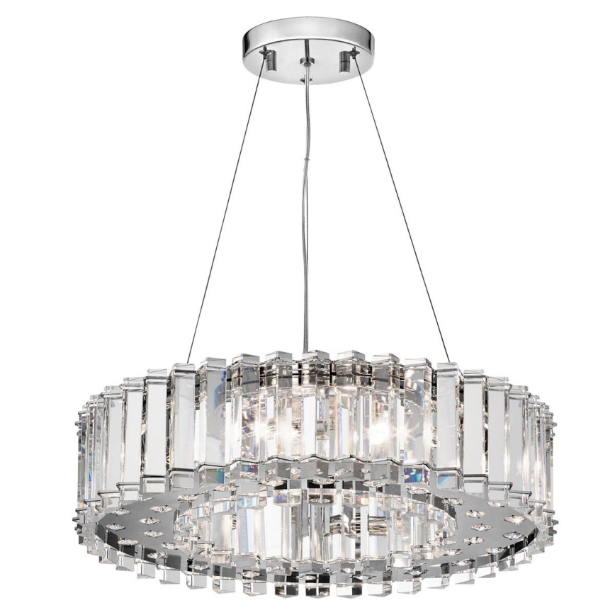 Kichler - LED Luster na sajli za kupatilo CRYSTAL SKYE 8xG9/3W/230V IP44