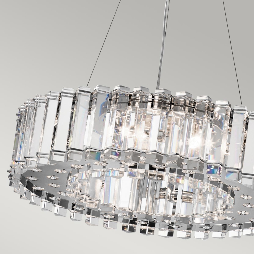 Kichler - LED Luster na sajli za kupatilo CRYSTAL SKYE 8xG9/3W/230V IP44
