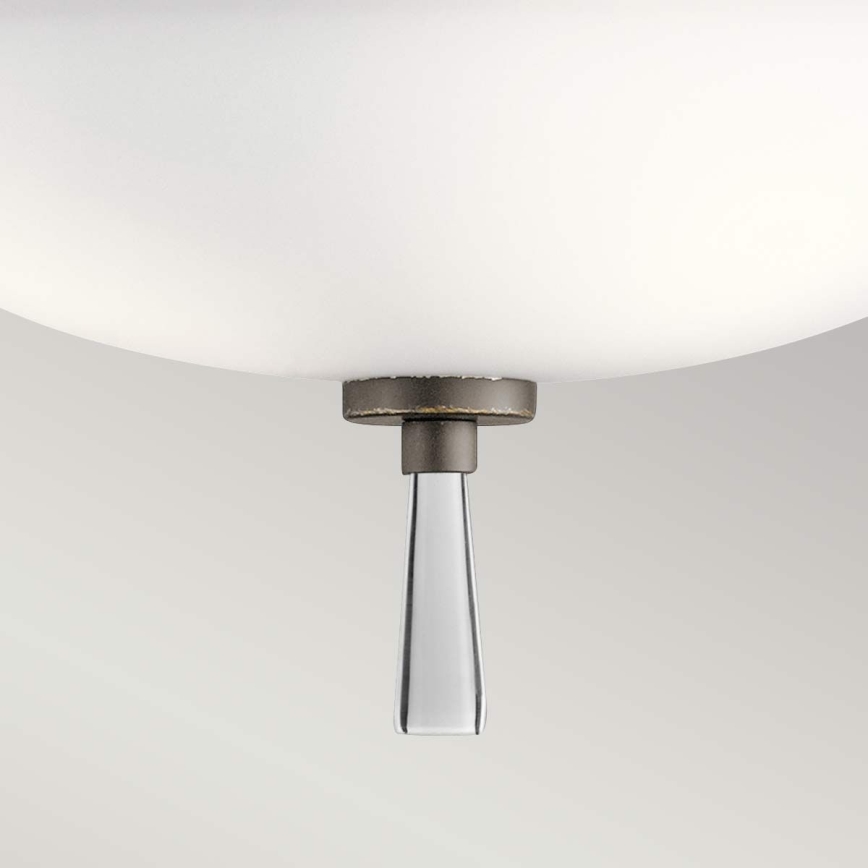 Kichler - Nadgradni luster DREYFUS 3xE27/60W/230V bronzana
