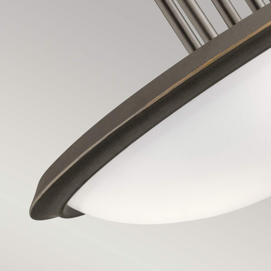 Kichler - Nadgradni luster DREYFUS 3xE27/60W/230V bronzana