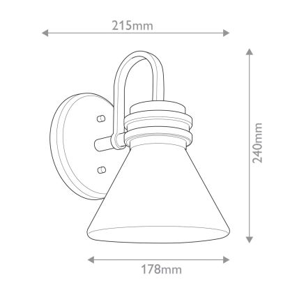 Kichler - LED zidna lampa za kupatilo FARUM 1xG9/3W/230V IP44, sjajni hrom