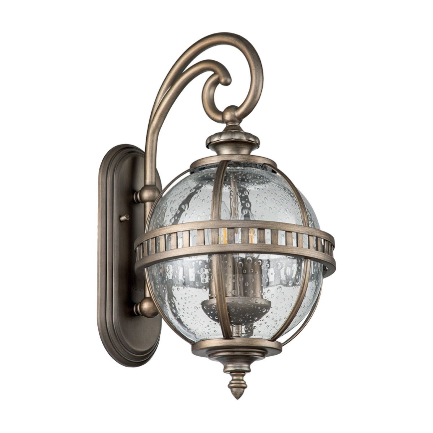 Kichler - Spoljašnja zidna lampa HALLERON 2xE14/40W/230V IP44
