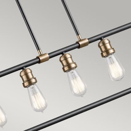 Kichler - Viseći luster IMAHN 5xE27/60W/230V