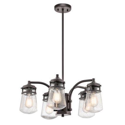 Kichler - Spoljašnji viseći luster LYNDON 5xE27/60W/230V IP44
