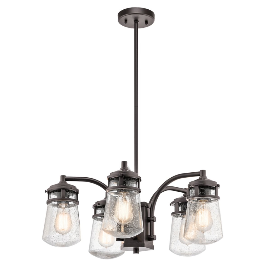 Kichler - Spoljašnji viseći luster LYNDON 5xE27/60W/230V IP44