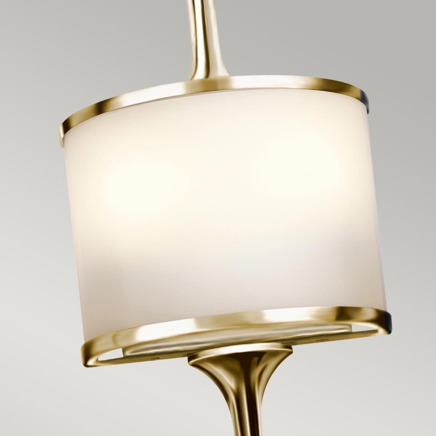Kichler - LED Zidna lampa za kupatilo MONA 2xG9/3W/230V IP44 zlatna