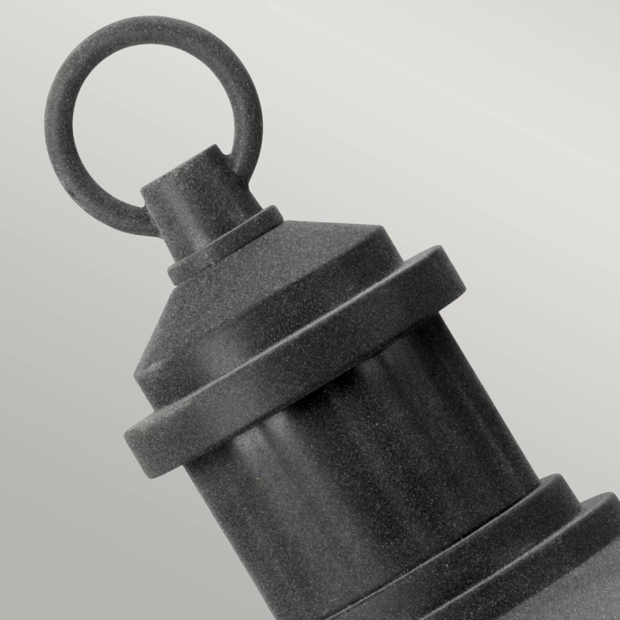 Kichler - Spoljašnja lampa RIVERWOOD 1xE27/60W/230V IP44 crno