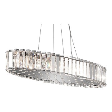 Kichler - LED Luster na sajli za kupatilo CRYSTAL SKYE 12xG9/3W/230V IP44