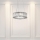 Kichler - LED Luster na sajli za kupatilo CRYSTAL SKYE 6xG9/3W/230V IP44