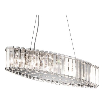 Kichler - LED Luster na sajli za kupatilo CRYSTAL SKYE 8xG9/3W/230V IP44