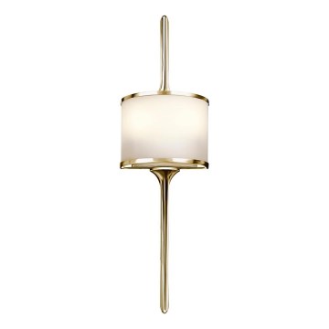 Kichler - LED Zidna lampa za kupatilo MONA 2xG9/3W/230V IP44 zlatna