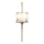 Kichler - LED Zidna lampa za kupatilo MONA 2xG9/3W/230V IP44 zlatna