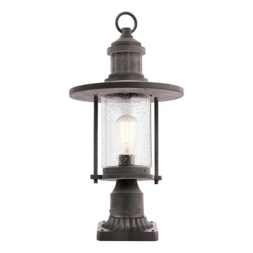 Kichler - Spoljašnja lampa RIVERWOOD 1xE27/60W/230V IP44 crna