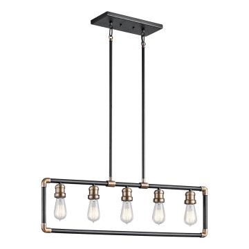 Kichler - Viseći luster IMAHN 5xE27/60W/230V